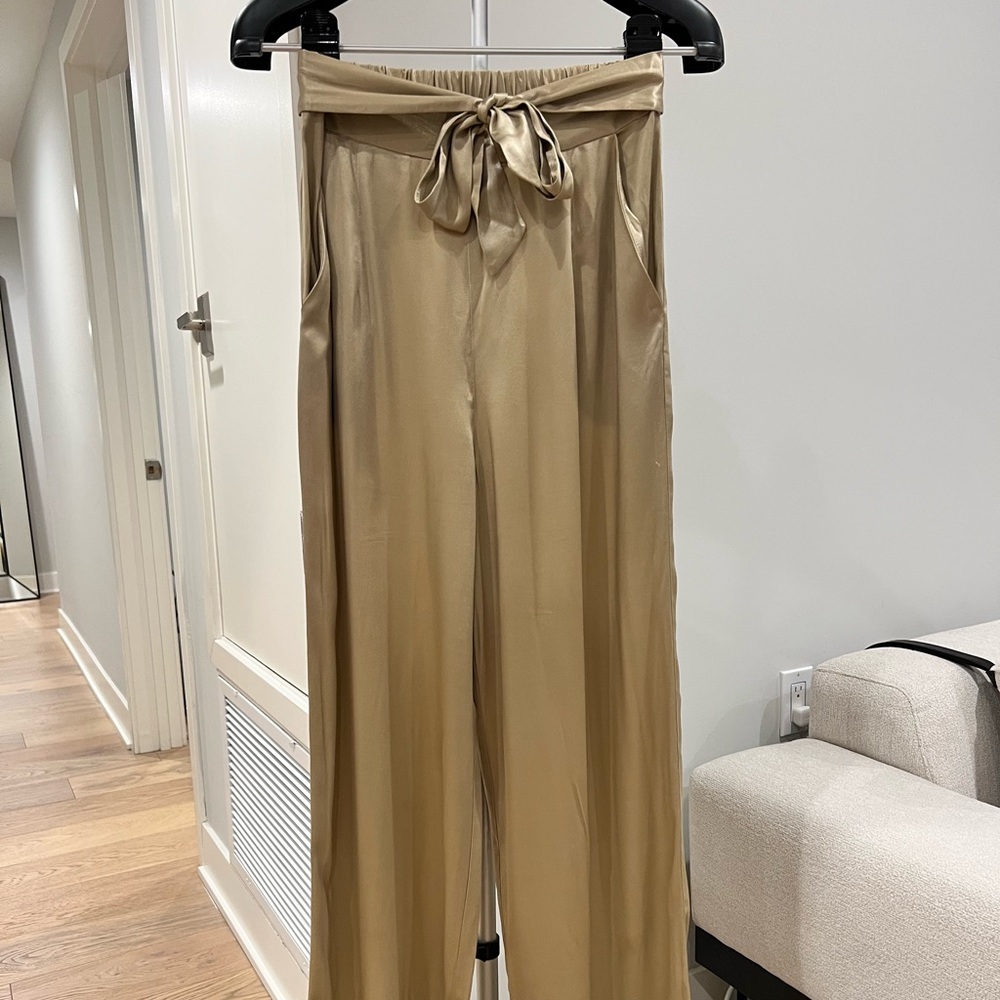 Intermix Pants Metallic Color